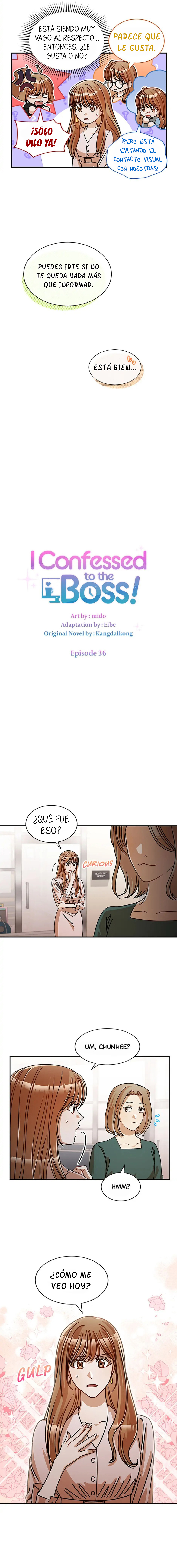 Me confesé al jefe Capítulo 36 - Página 6