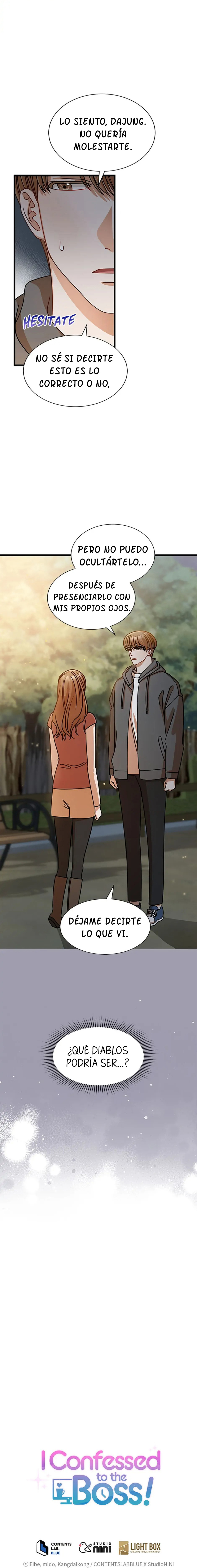 Me confesé al jefe Capítulo 40 - Página 15