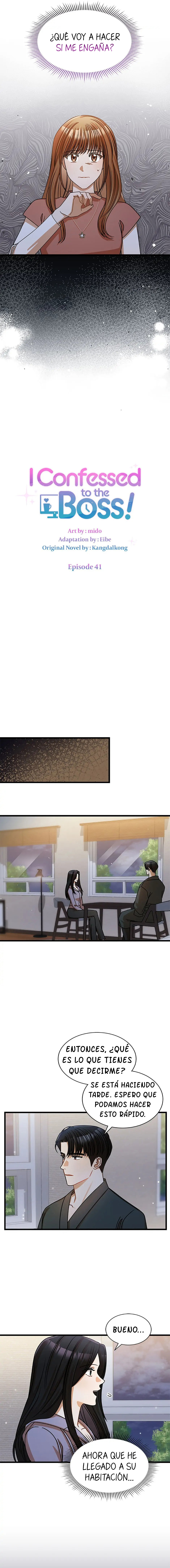 Me confesé al jefe Capítulo 41 - Página 6