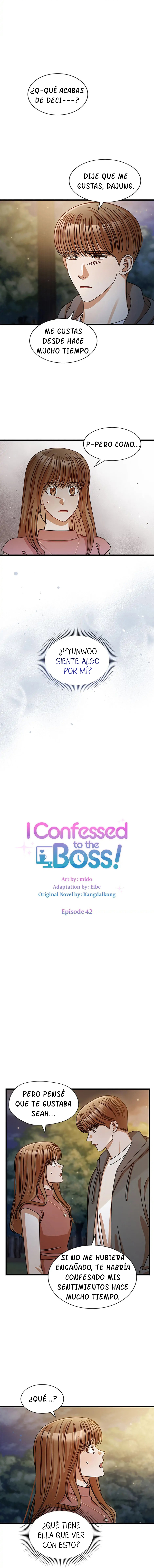 Me confesé al jefe Capítulo 42 - Página 6