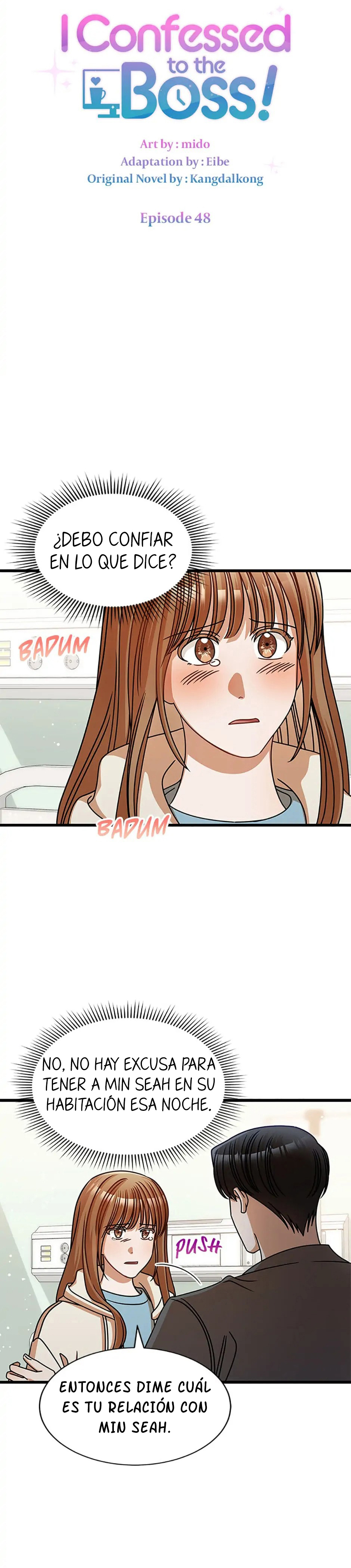 Me confesé al jefe Capítulo 48 - Página 10