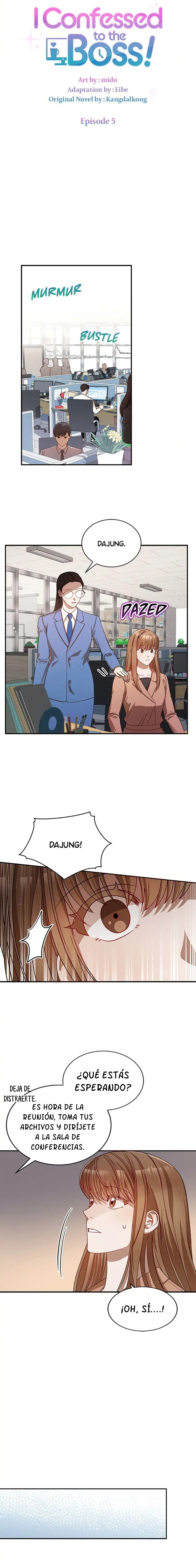 Me confesé al jefe Capítulo 5 - Página 8