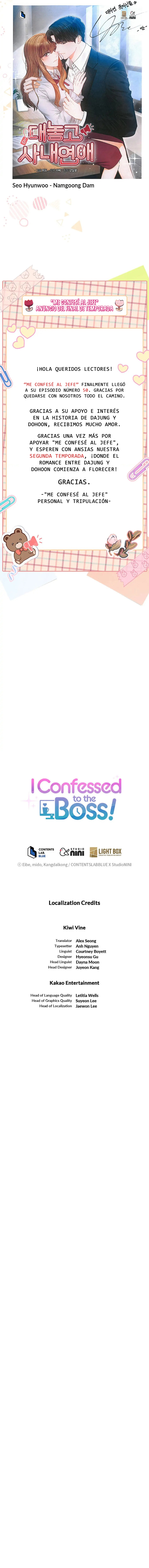 Me confesé al jefe Capítulo 50 - Página 23