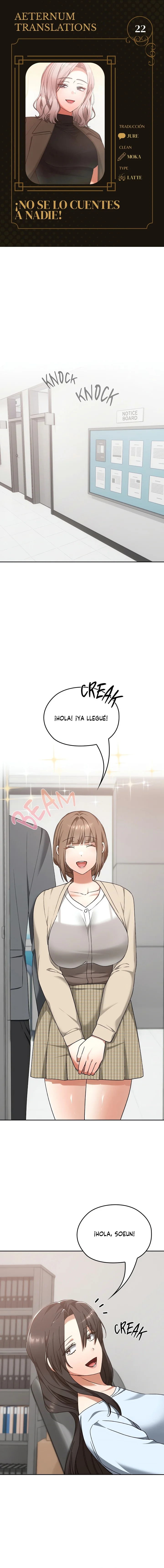 ¡No se lo cuentes a nadie! Capítulo 22 - Página 1