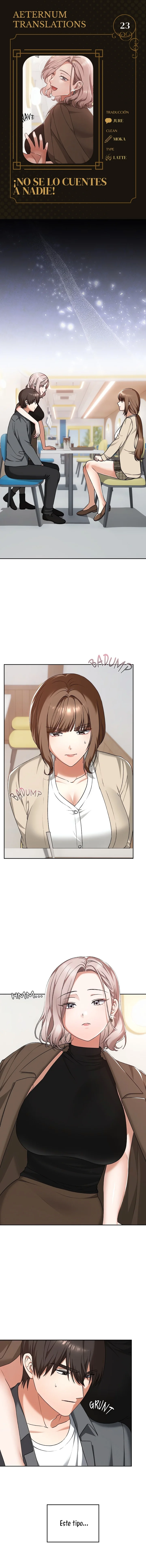 ¡No se lo cuentes a nadie! Capítulo 23 - Página 1