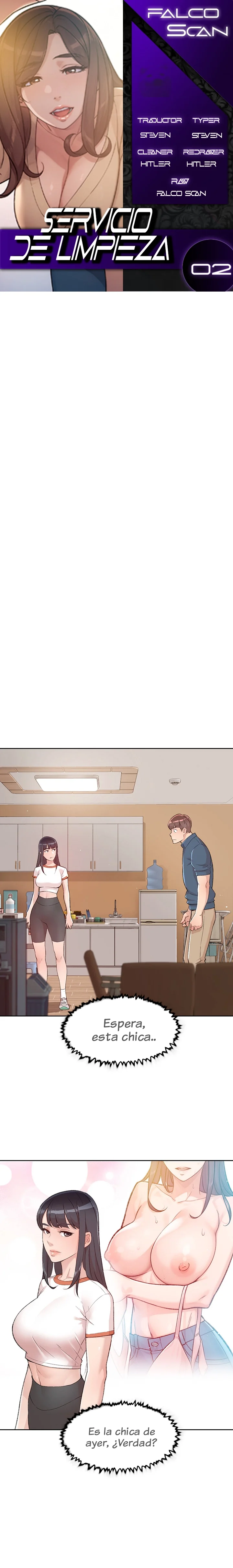 Servicio de limpieza Capítulo 3 - Página 1