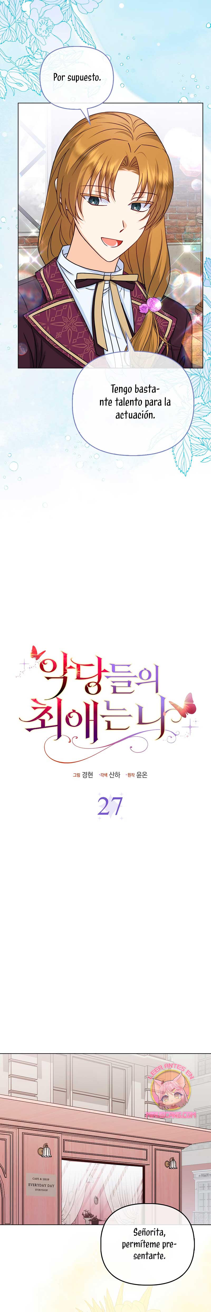 La favorita de los villanos soy yo Capítulo 27 - Página 8