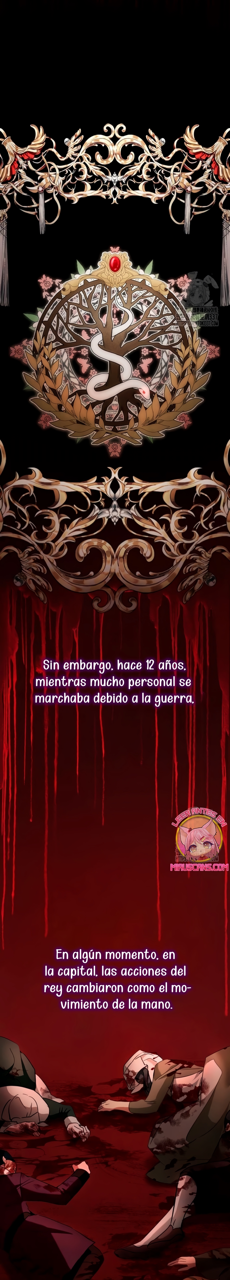 Detrás de la sonrisa de la reina superviviente Capítulo 10 - Página 35