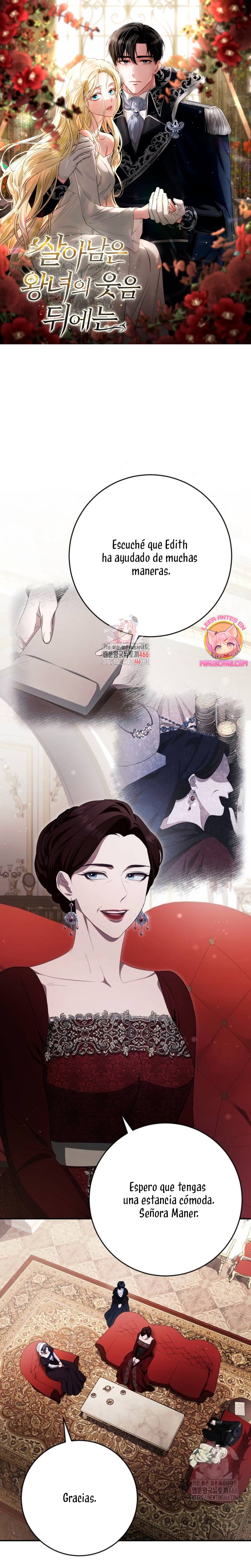 Detrás de la sonrisa de la reina superviviente Capítulo 44 - Página 2