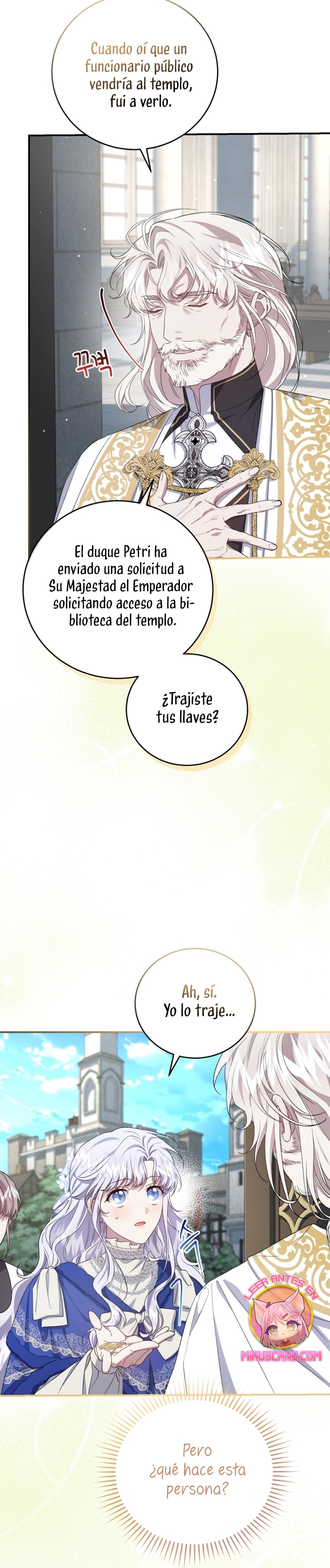 Me convertí en la madrastra de una familia oscura Capítulo 36 - Página 4