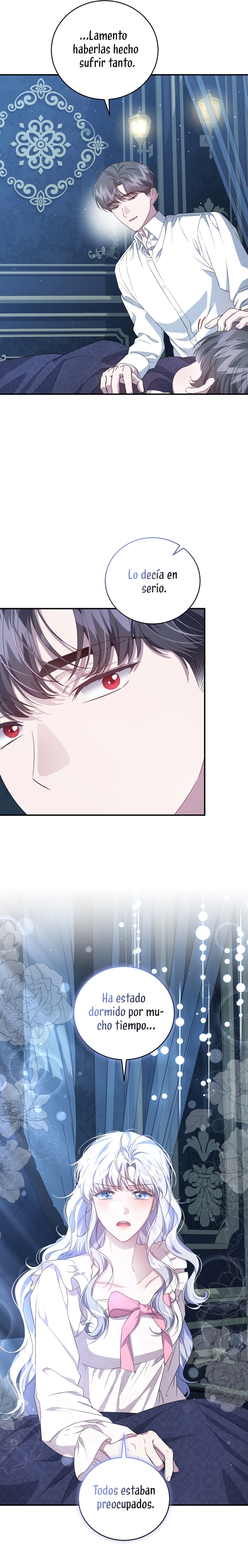 Me convertí en la madrastra de una familia oscura Capítulo 42 - Página 3