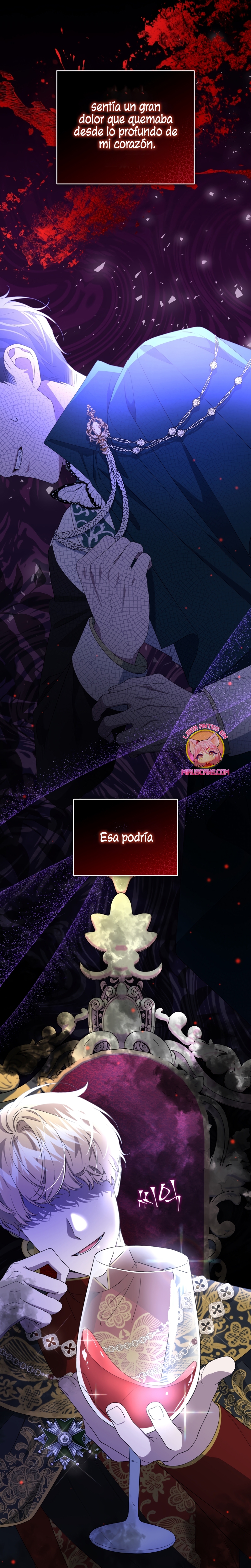 Me convertí en la madrastra de una familia oscura Capítulo 42 - Página 7