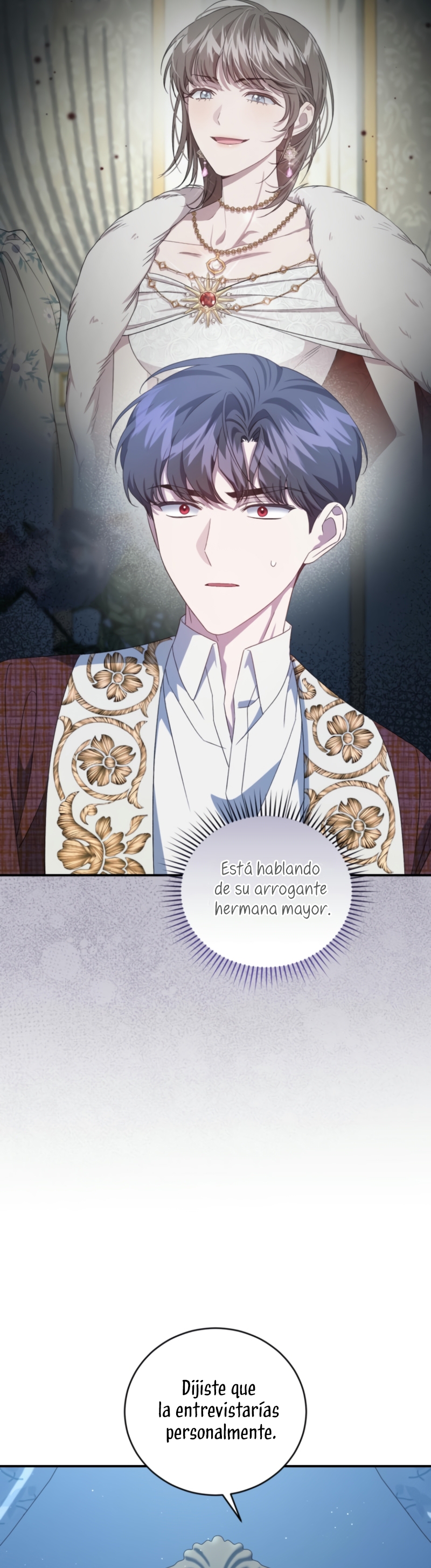 Me convertí en la madrastra de una familia oscura Capítulo 51 - Página 33
