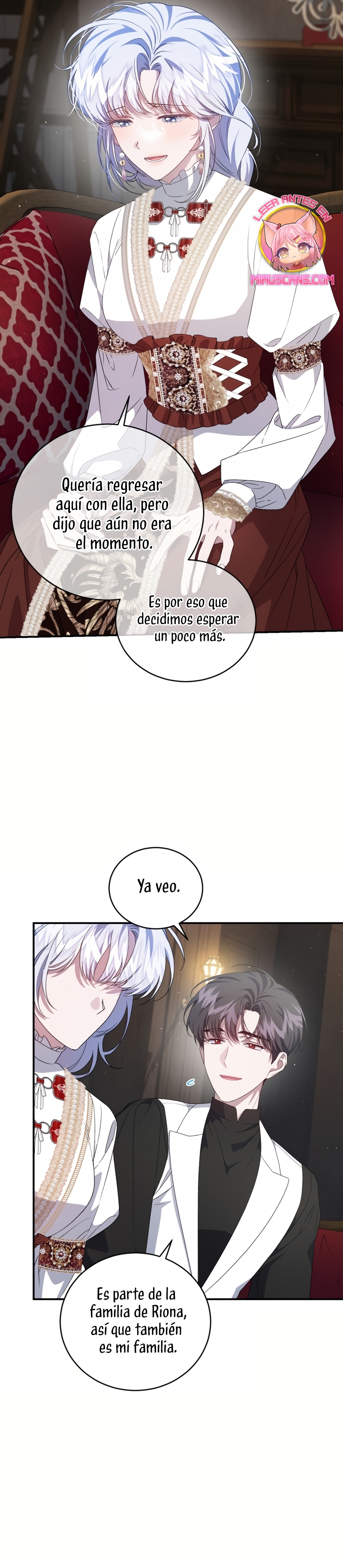 Me convertí en la madrastra de una familia oscura Capítulo 55 - Página 45