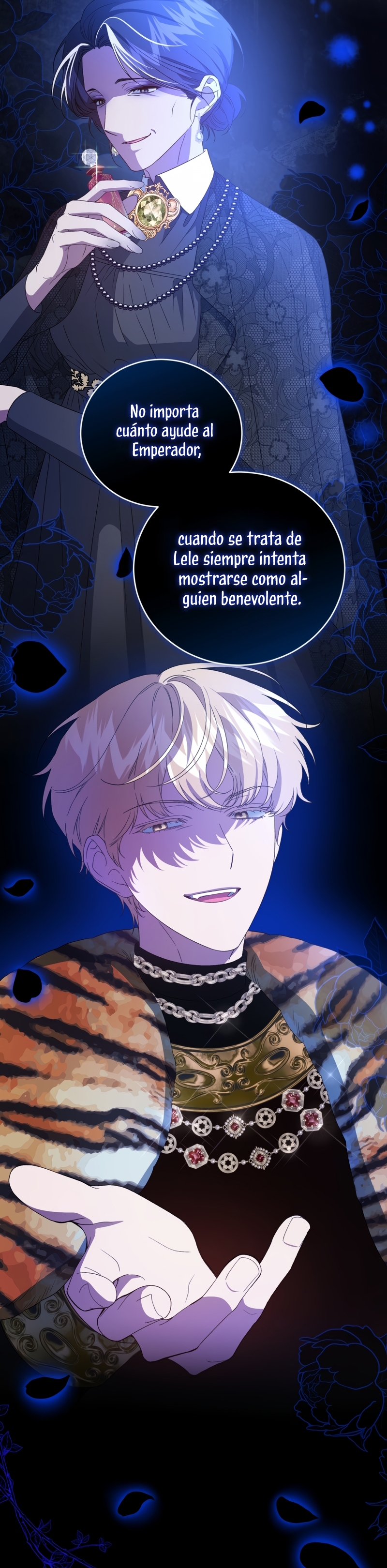 Me convertí en la madrastra de una familia oscura Capítulo 55 - Página 48