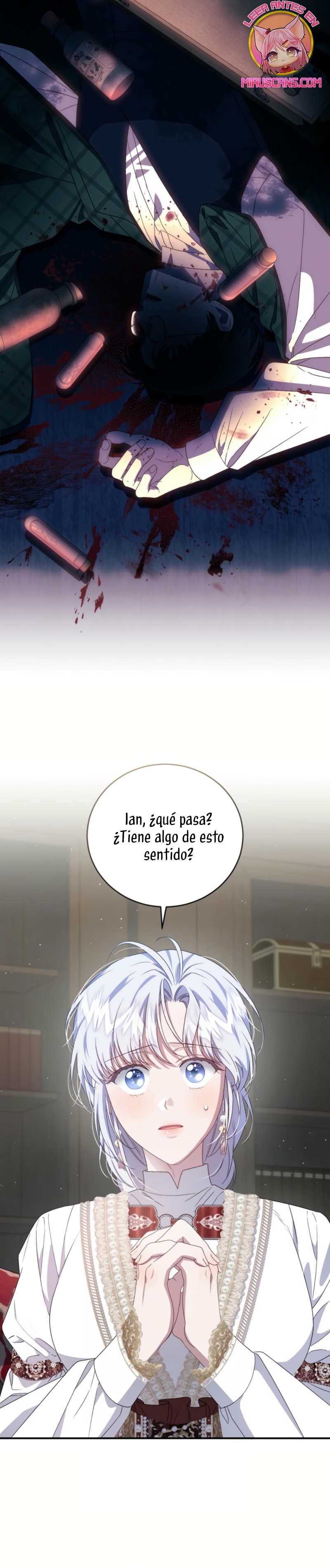 Me convertí en la madrastra de una familia oscura Capítulo 56 - Página 18