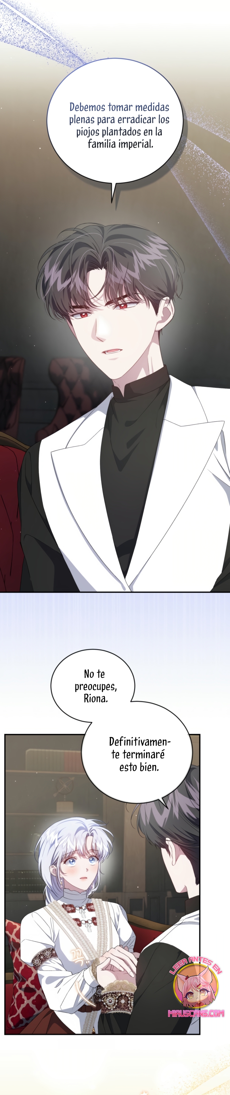 Me convertí en la madrastra de una familia oscura Capítulo 56 - Página 8