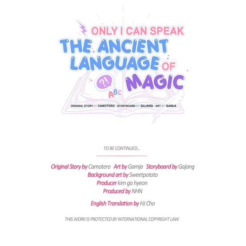 Sólo yo puedo hablar el antiguo lenguaje de la magia Capítulo 103 - Página 41