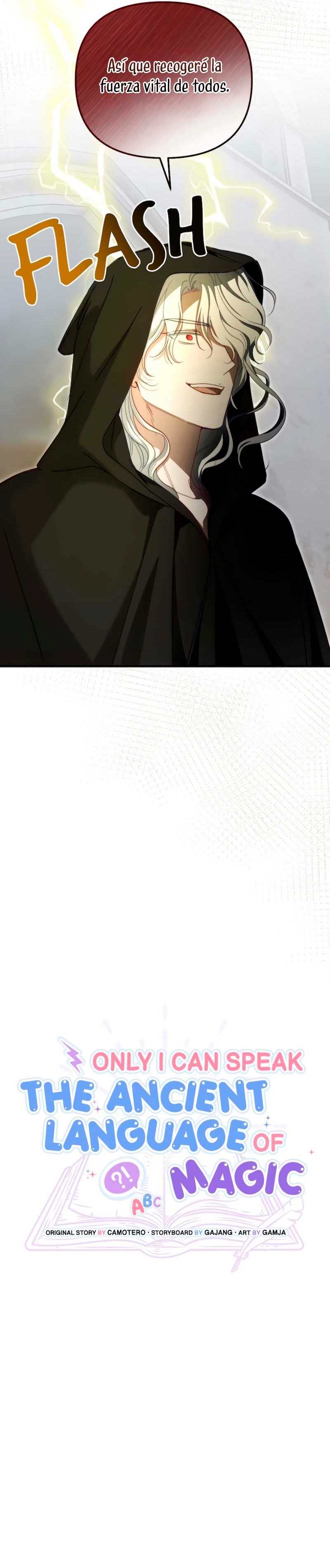 Sólo yo puedo hablar el antiguo lenguaje de la magia Capítulo 103 - Página 9