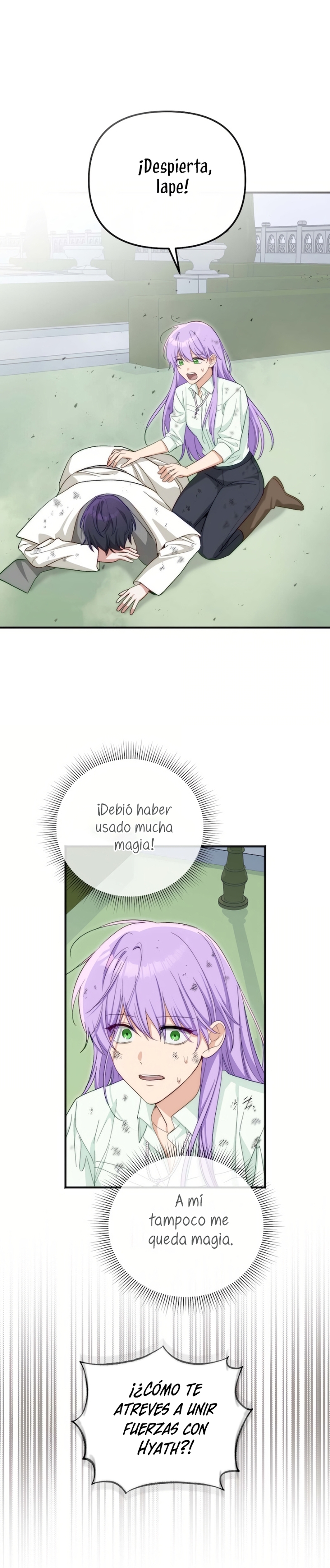 Sólo yo puedo hablar el antiguo lenguaje de la magia Capítulo 106 - Página 3