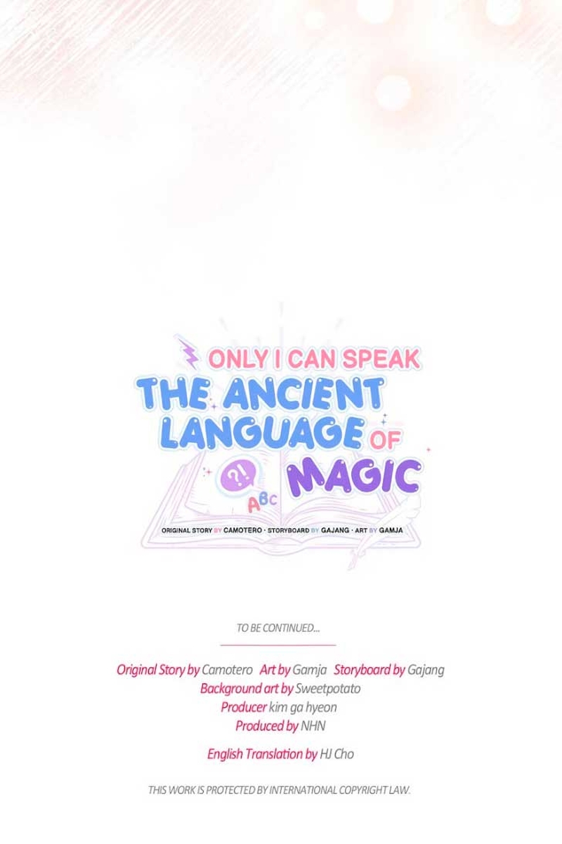 Sólo yo puedo hablar el antiguo lenguaje de la magia Capítulo 108 - Página 38
