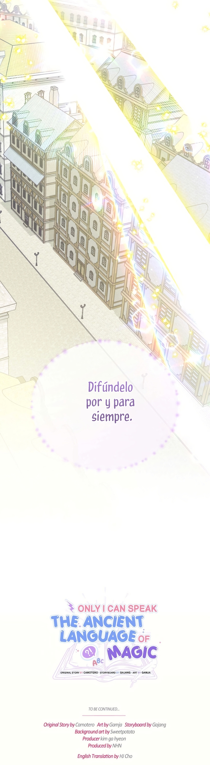 Sólo yo puedo hablar el antiguo lenguaje de la magia Capítulo 109 - Página 35