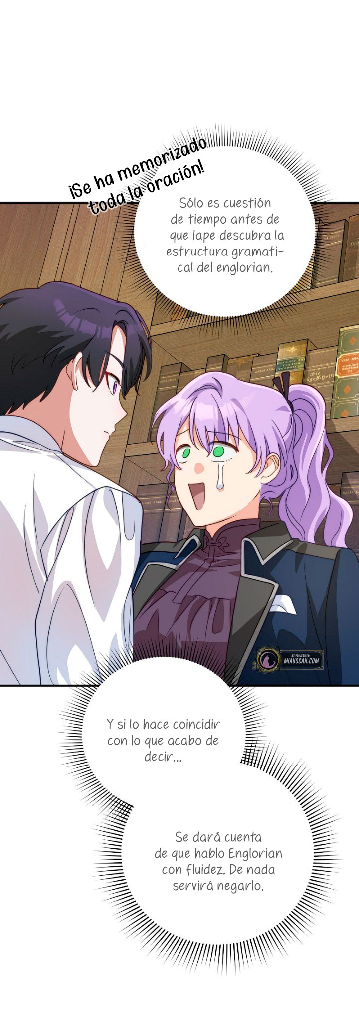 Sólo yo puedo hablar el antiguo lenguaje de la magia Capítulo 12 - Página 20
