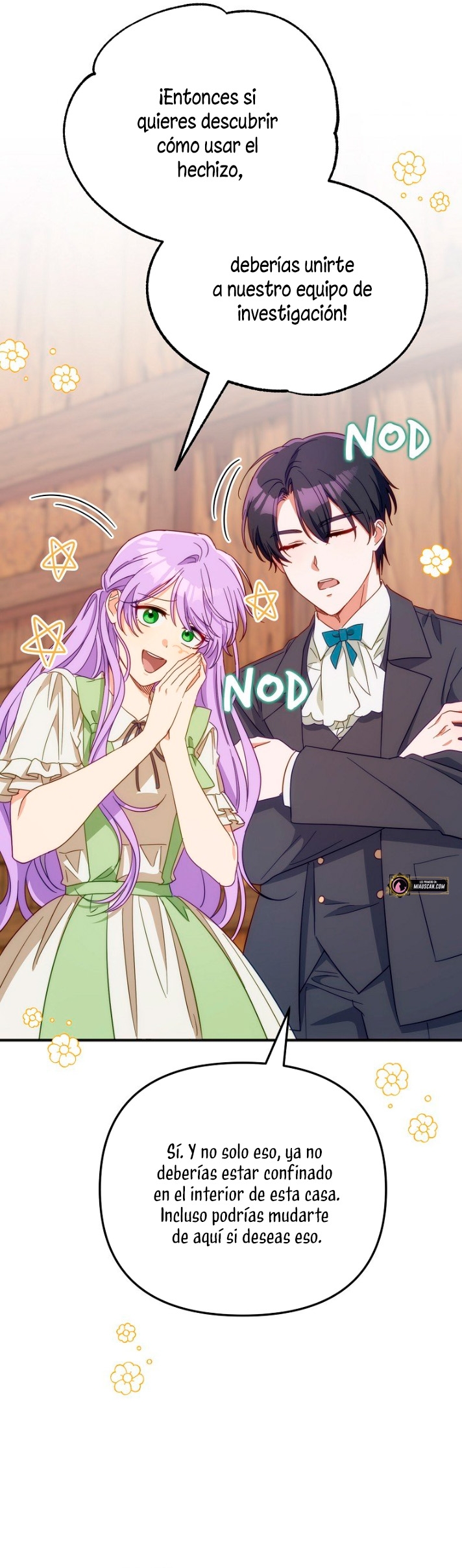 Sólo yo puedo hablar el antiguo lenguaje de la magia Capítulo 21 - Página 10