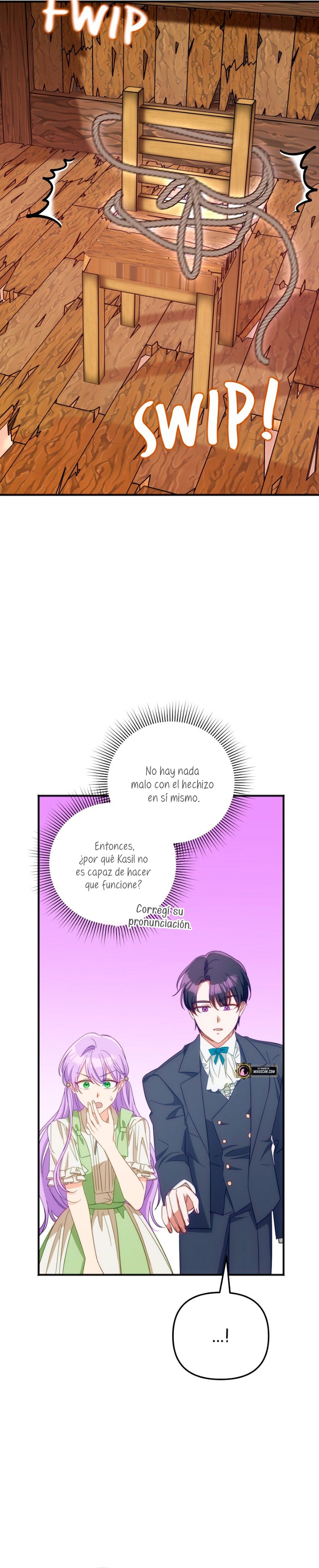 Sólo yo puedo hablar el antiguo lenguaje de la magia Capítulo 21 - Página 4