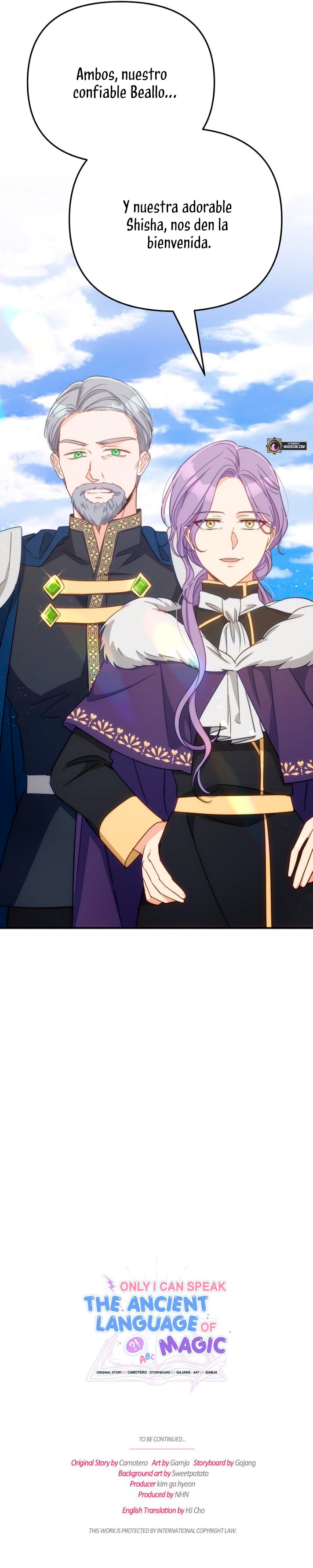 Sólo yo puedo hablar el antiguo lenguaje de la magia Capítulo 21 - Página 42