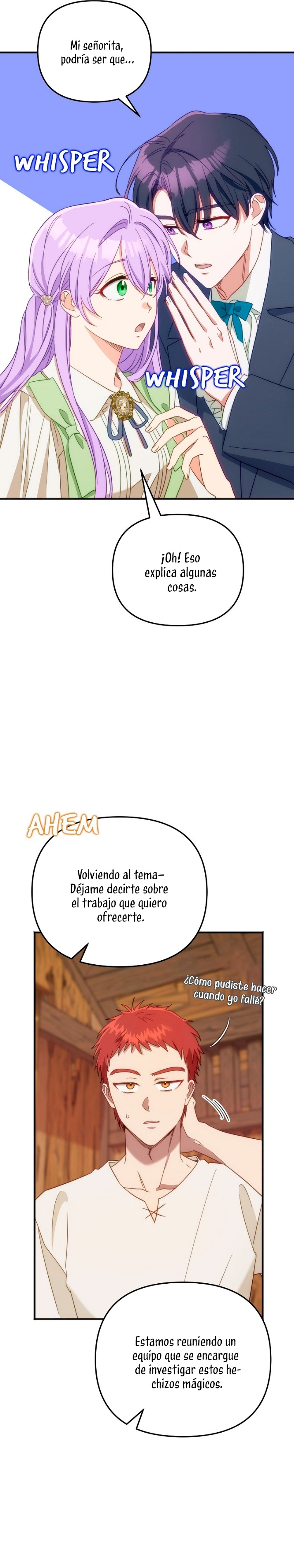 Sólo yo puedo hablar el antiguo lenguaje de la magia Capítulo 21 - Página 5