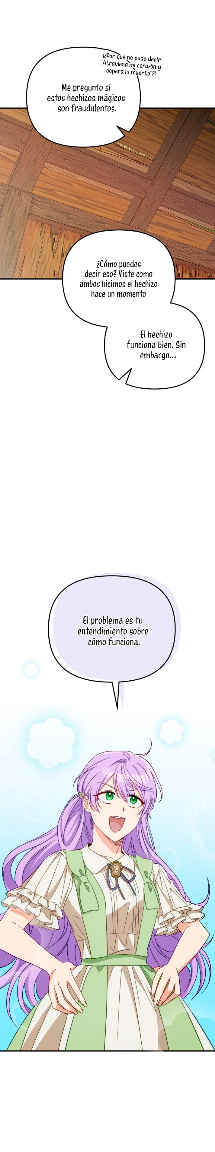 Sólo yo puedo hablar el antiguo lenguaje de la magia Capítulo 21 - Página 6