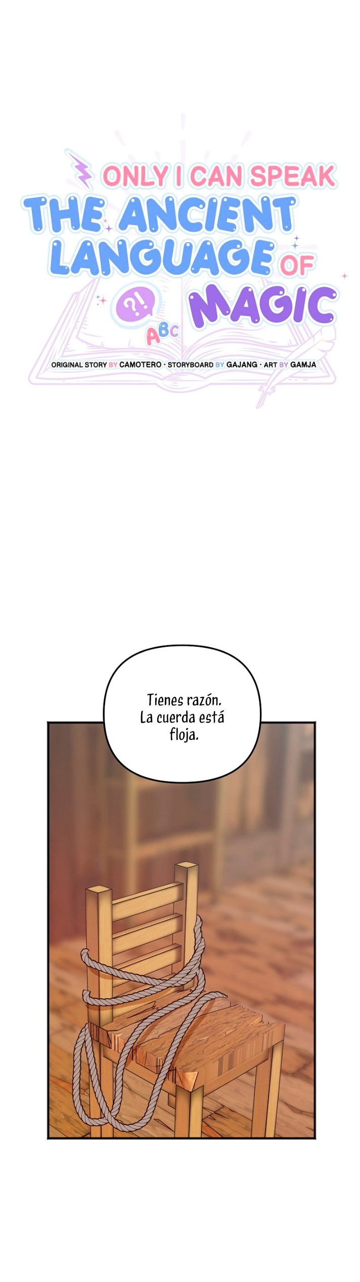 Sólo yo puedo hablar el antiguo lenguaje de la magia Capítulo 21 - Página 7