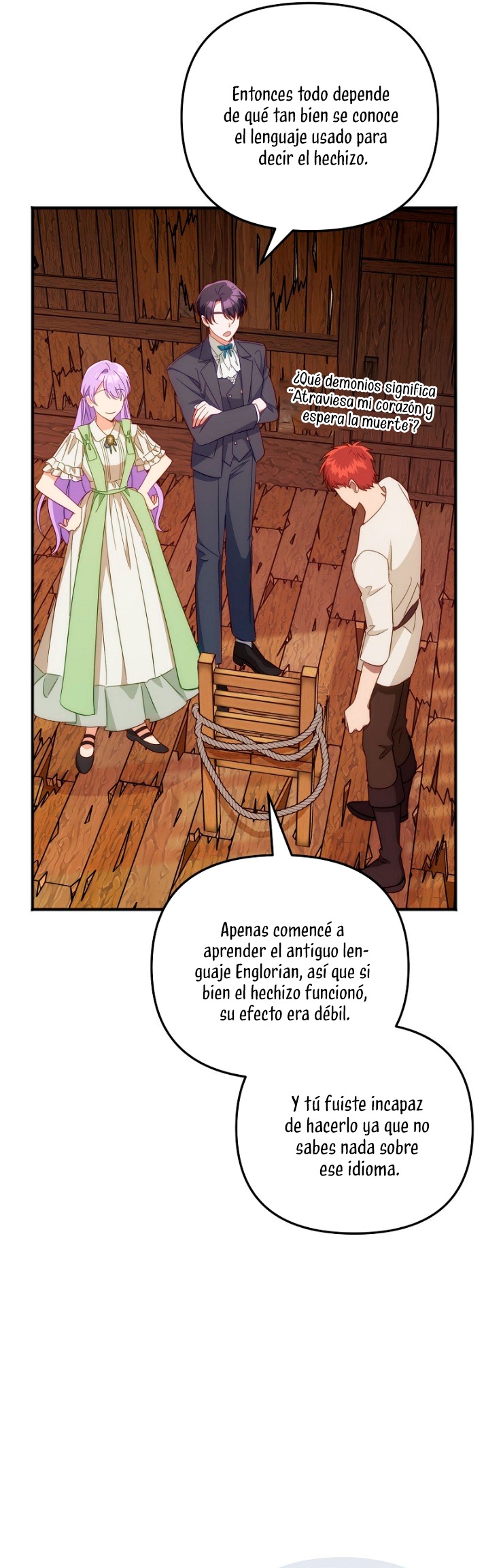Sólo yo puedo hablar el antiguo lenguaje de la magia Capítulo 21 - Página 8