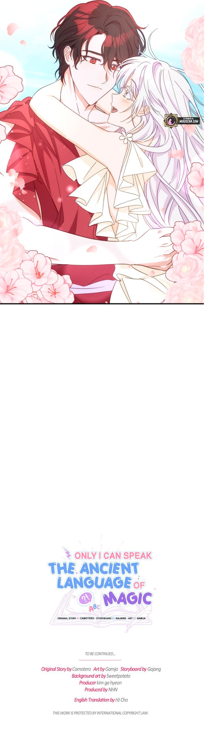 Sólo yo puedo hablar el antiguo lenguaje de la magia Capítulo 23 - Página 37