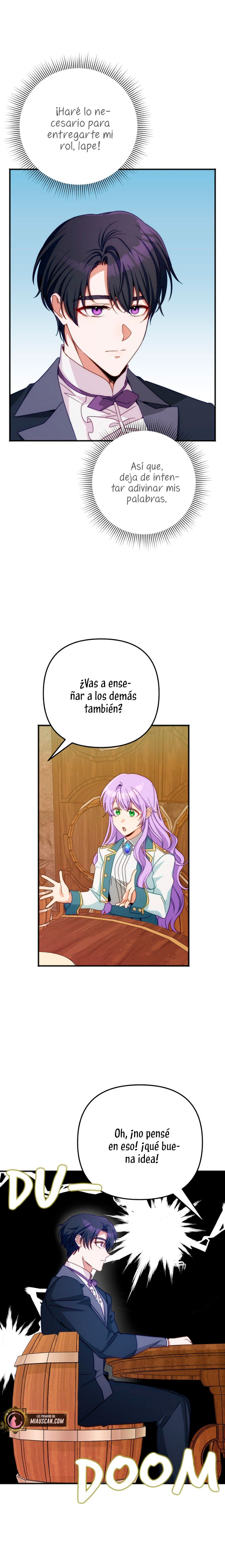 Sólo yo puedo hablar el antiguo lenguaje de la magia Capítulo 27 - Página 22