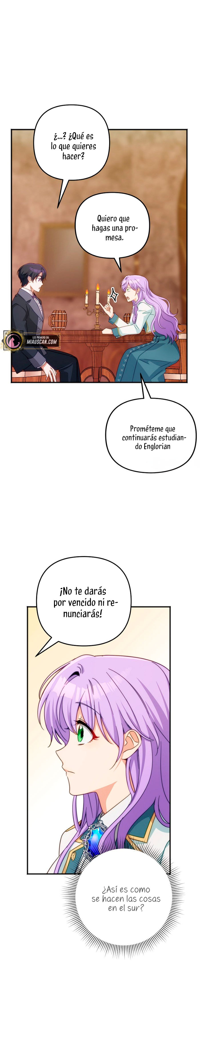 Sólo yo puedo hablar el antiguo lenguaje de la magia Capítulo 27 - Página 28