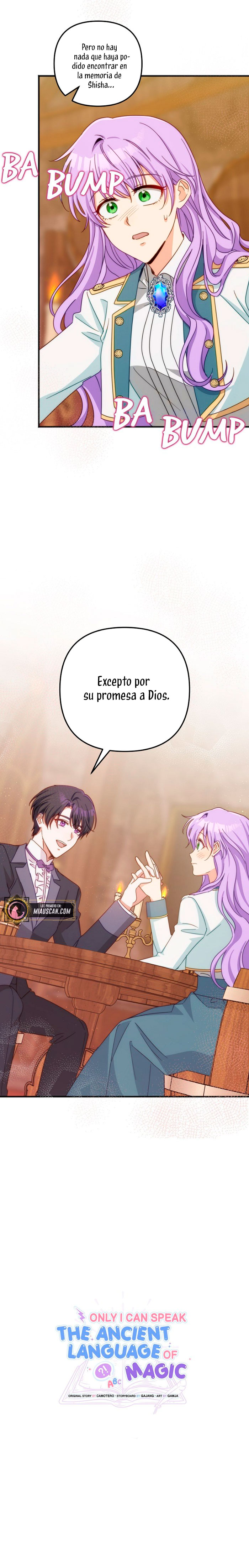 Sólo yo puedo hablar el antiguo lenguaje de la magia Capítulo 27 - Página 30