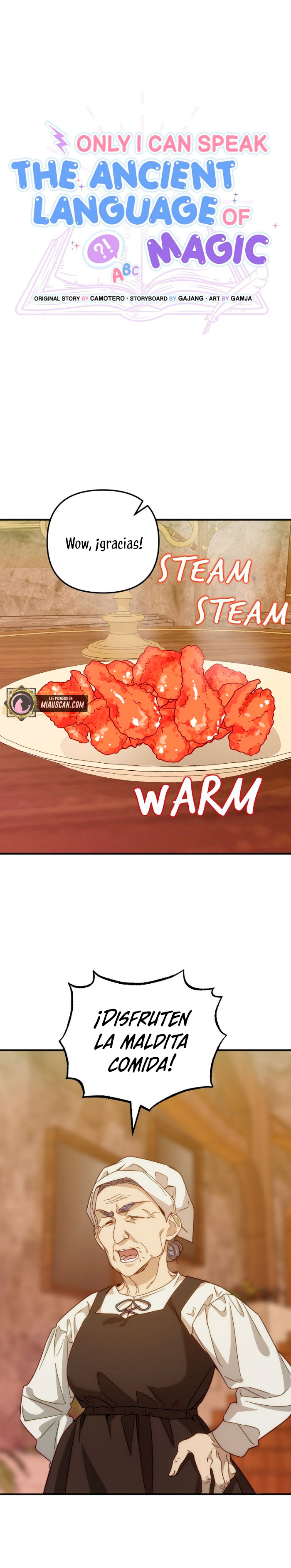 Sólo yo puedo hablar el antiguo lenguaje de la magia Capítulo 27 - Página 4