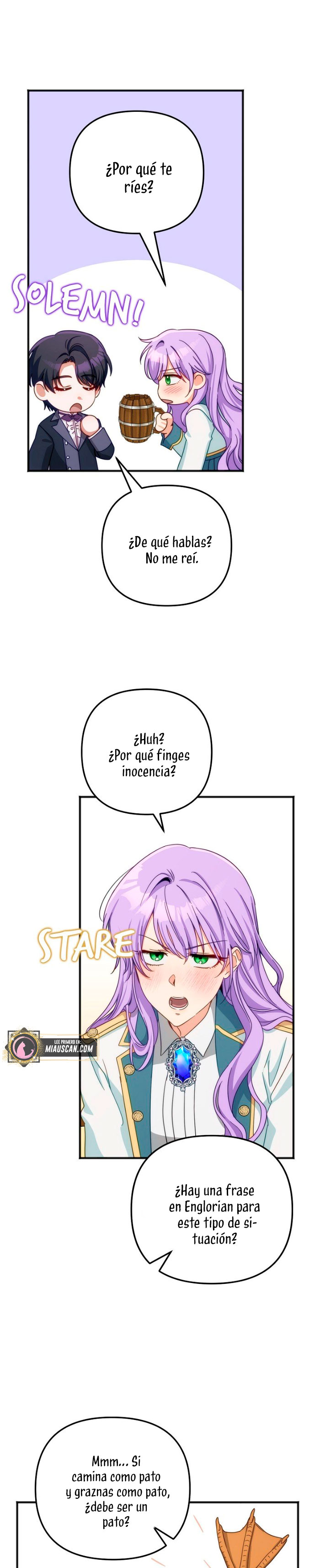 Sólo yo puedo hablar el antiguo lenguaje de la magia Capítulo 27 - Página 9