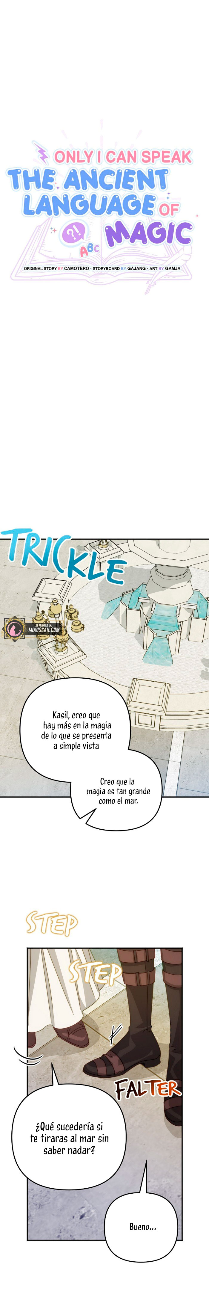 Sólo yo puedo hablar el antiguo lenguaje de la magia Capítulo 30 - Página 4