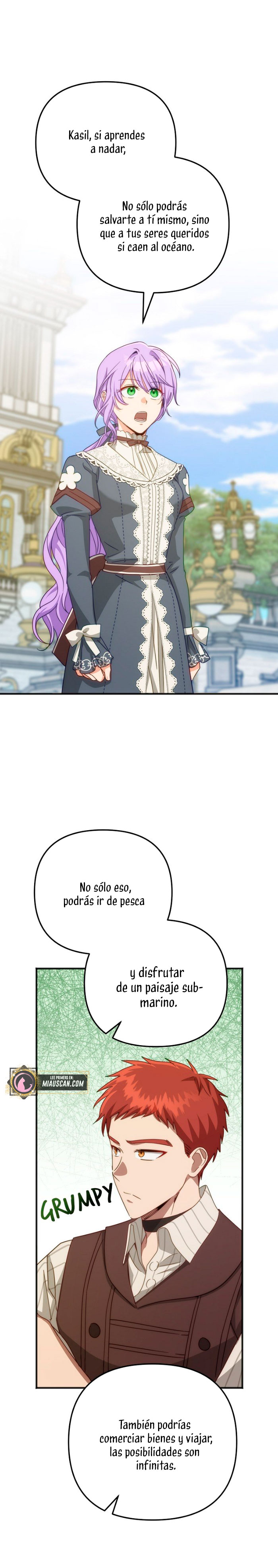 Sólo yo puedo hablar el antiguo lenguaje de la magia Capítulo 30 - Página 8