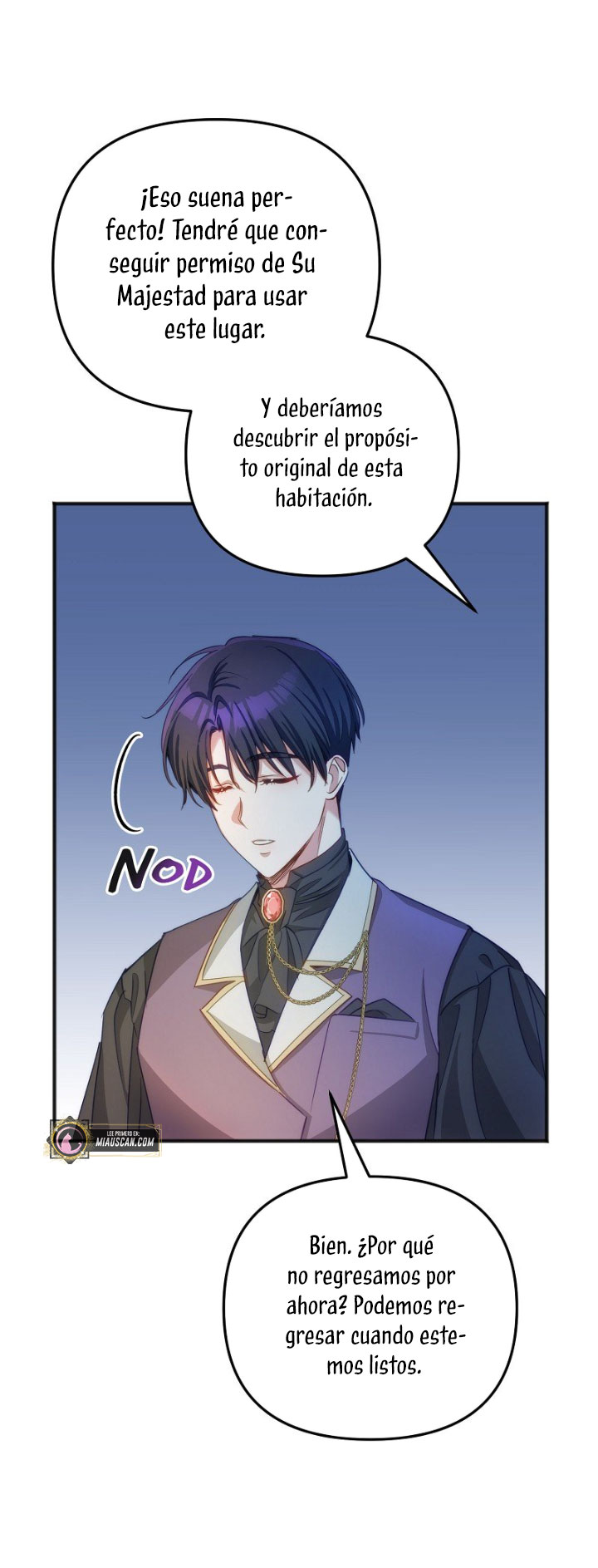 Sólo yo puedo hablar el antiguo lenguaje de la magia Capítulo 32 - Página 33