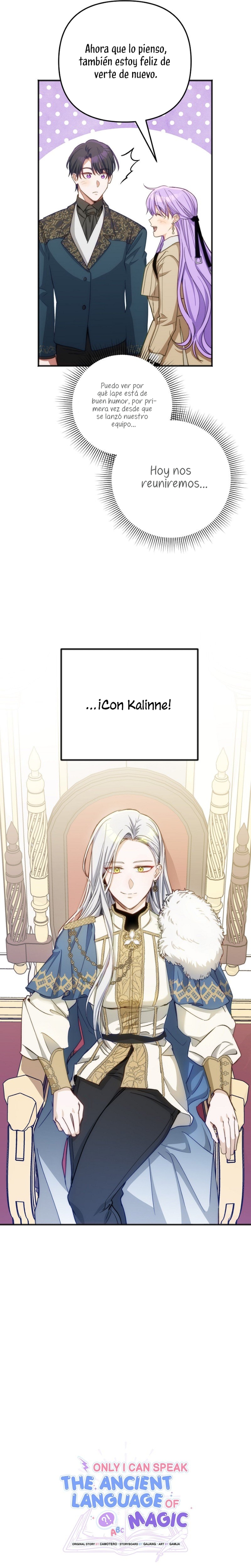 Sólo yo puedo hablar el antiguo lenguaje de la magia Capítulo 33 - Página 29