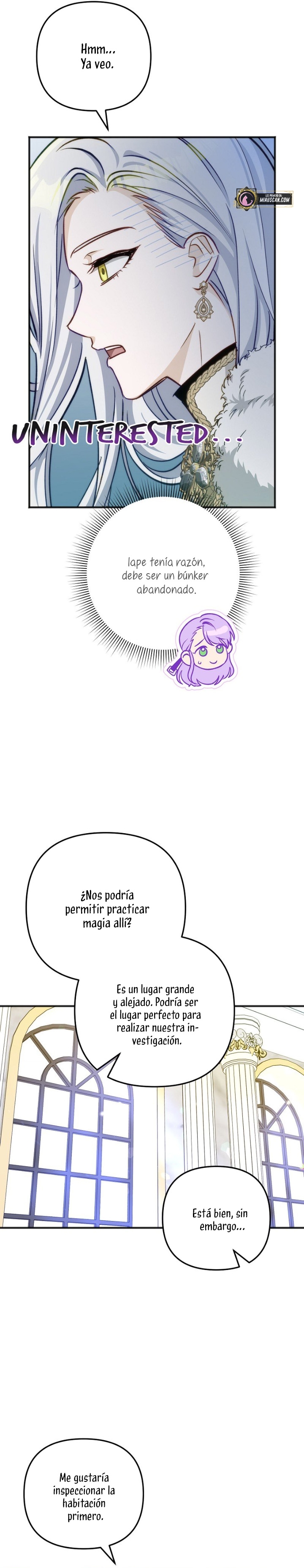Sólo yo puedo hablar el antiguo lenguaje de la magia Capítulo 34 - Página 9