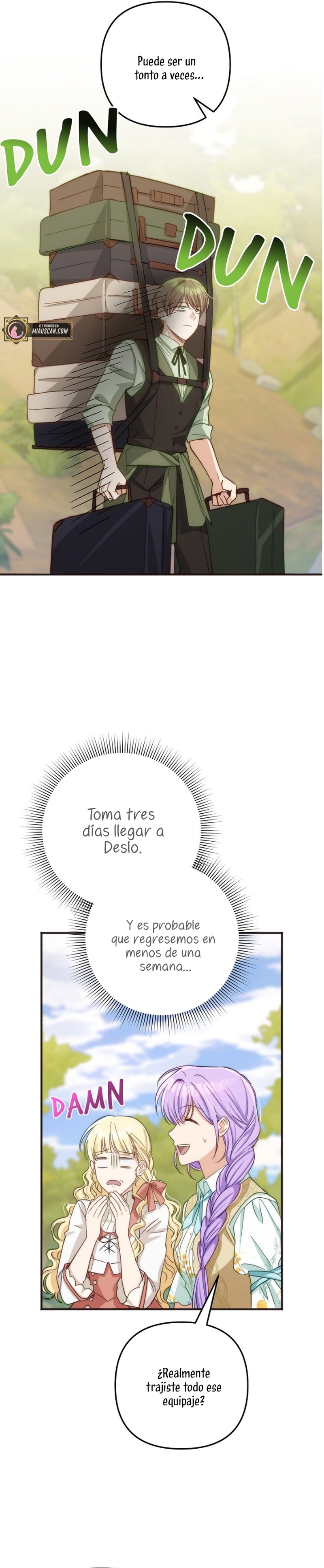 Sólo yo puedo hablar el antiguo lenguaje de la magia Capítulo 36 - Página 9