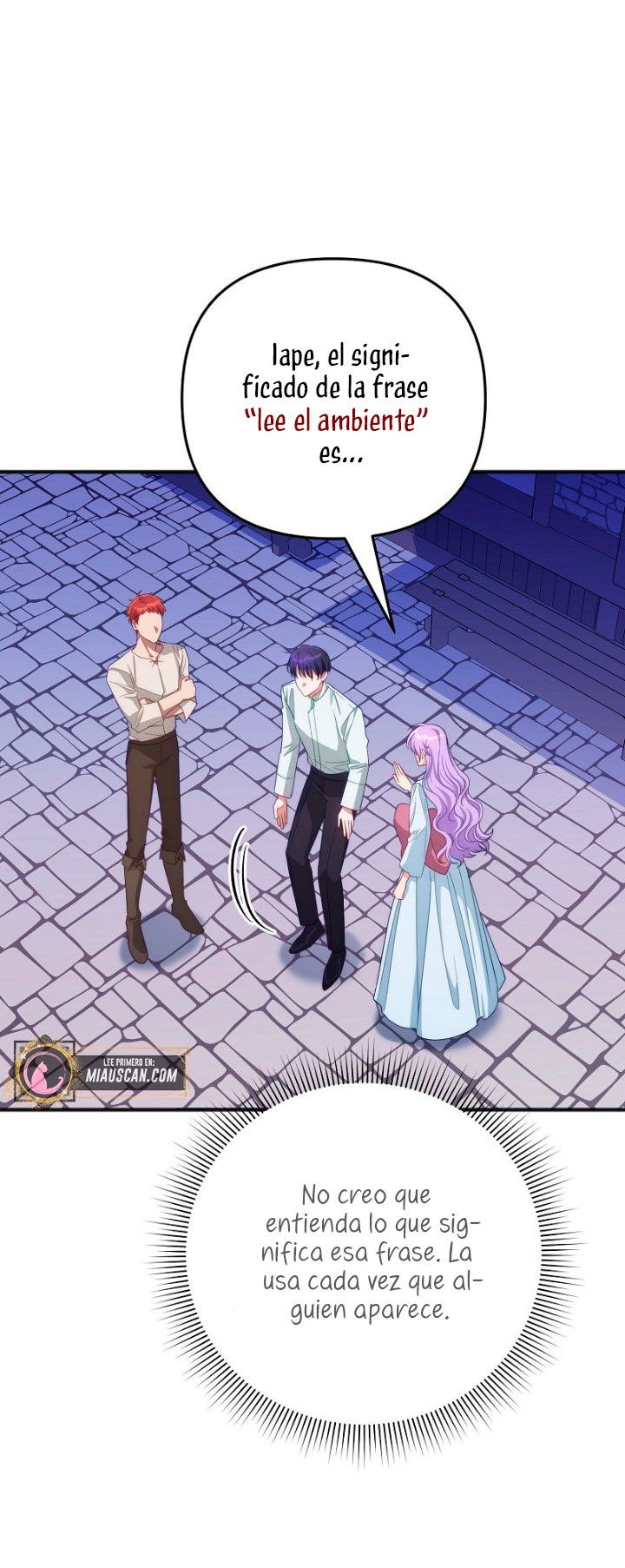 Sólo yo puedo hablar el antiguo lenguaje de la magia Capítulo 38 - Página 3