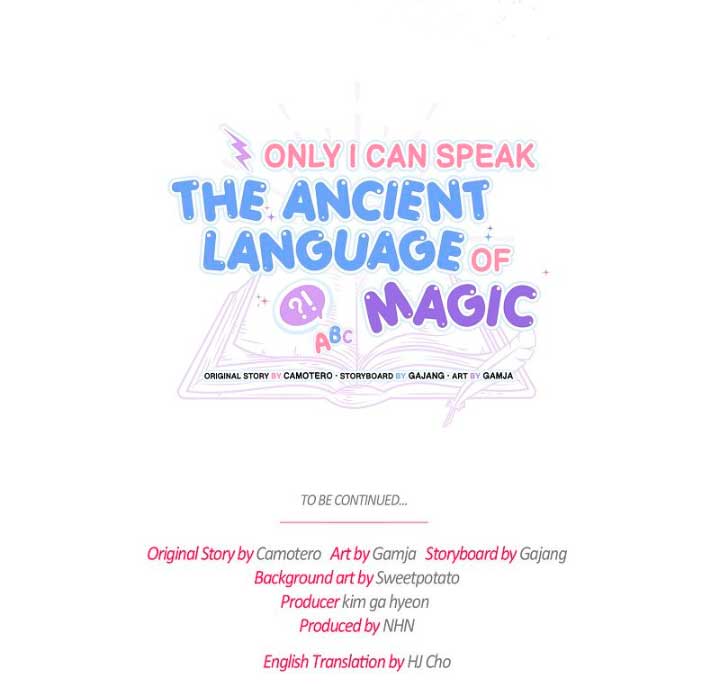 Sólo yo puedo hablar el antiguo lenguaje de la magia Capítulo 39 - Página 72