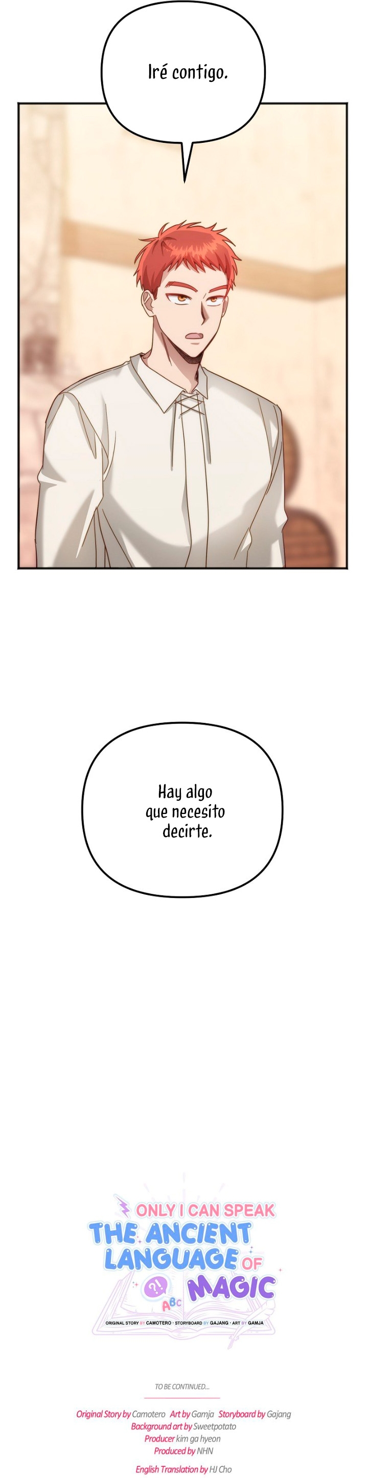 Sólo yo puedo hablar el antiguo lenguaje de la magia Capítulo 40 - Página 37