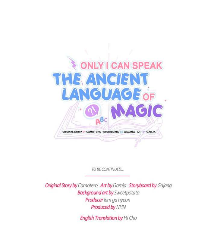 Sólo yo puedo hablar el antiguo lenguaje de la magia Capítulo 41 - Página 65